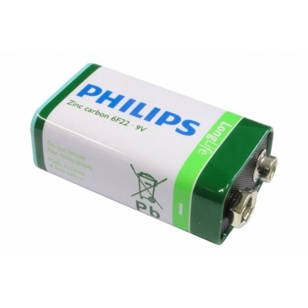 Батарейка Philips Longlife 9V крона 6F22-L1F коробка - 500883