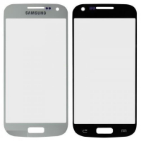 Стекло дисплея для ремонта Samsung i9190, i9195 Galaxy S4 Mini, i9192 Galaxy S4 Mini Белый