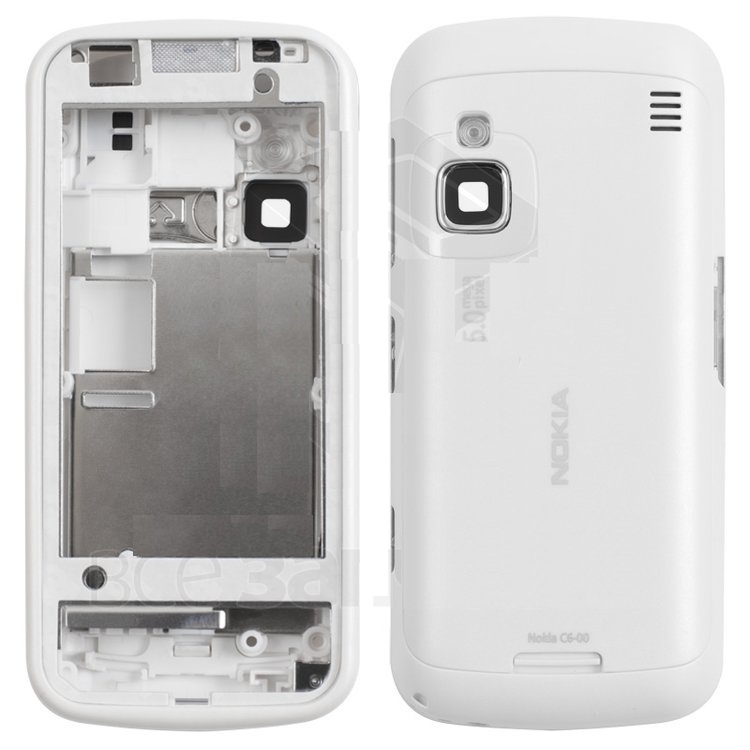 Корпус Nokia C6-00 Белый - 507670