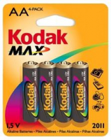 Батарейка Kodak AA LR06 Max Mn1500 2шт Цена 1шт.