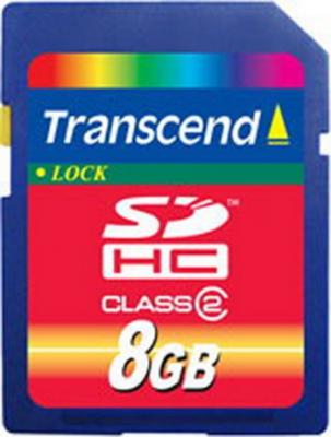 Transcend 8 Gb SDHC (class 2) - 112057