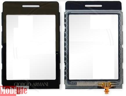 Сенсорное стекло (тачскрин) для Samsung P520 Черный