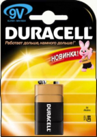 Батарейка Duracell Крона 9V bat Alkaline 1шт