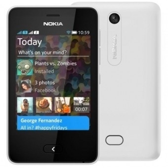 Nokia Asha 501 (White) - 