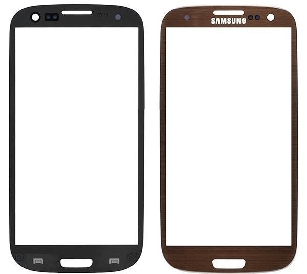 Стекло дисплея для ремонта Samsung i9300 Galaxy S3, I9305 Galaxy S3 кофейный - 542671