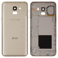 Задняя крышка Samsung J600F, Galaxy J6 2018 Золотистая
