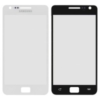 Стекло дисплея для ремонта Samsung i9100 Galaxy S2 белое - 538638