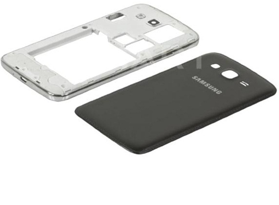 Корпус Samsung G7102 Galaxy Grand 2 Duos, черный - 539992