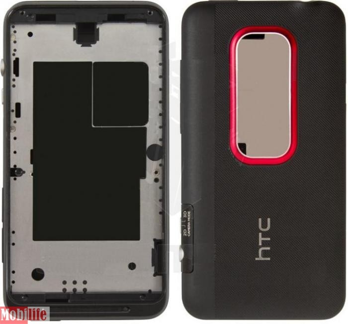 Корпус для HTC EVO 3D G17 X515m Black Best - 527071