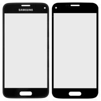 Скло дисплея для ремонту Samsung G800h, G800f, G800e Galaxy S5 Mini Синій