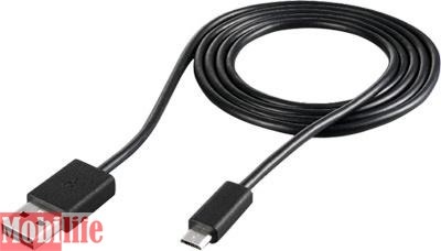 Дата кабель HTC M410 Black micro USB - 508607