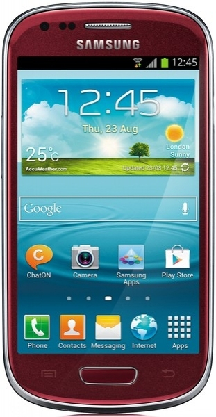 Samsung i8190 Galaxy S3 mini (garnet red) - 