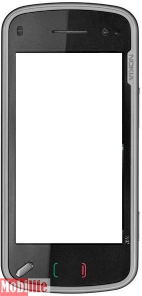 Корпус для Nokia N97 Черный (Best) - 507680