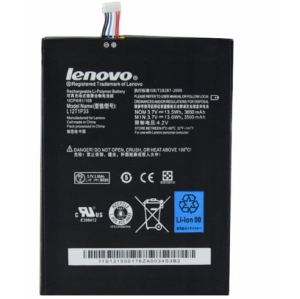 Аккумулятор для Lenovo (L12T1P33) A2107, A1000, A1010, A3000, A3300, A5000 (3500mAh) Оригинал - 541486