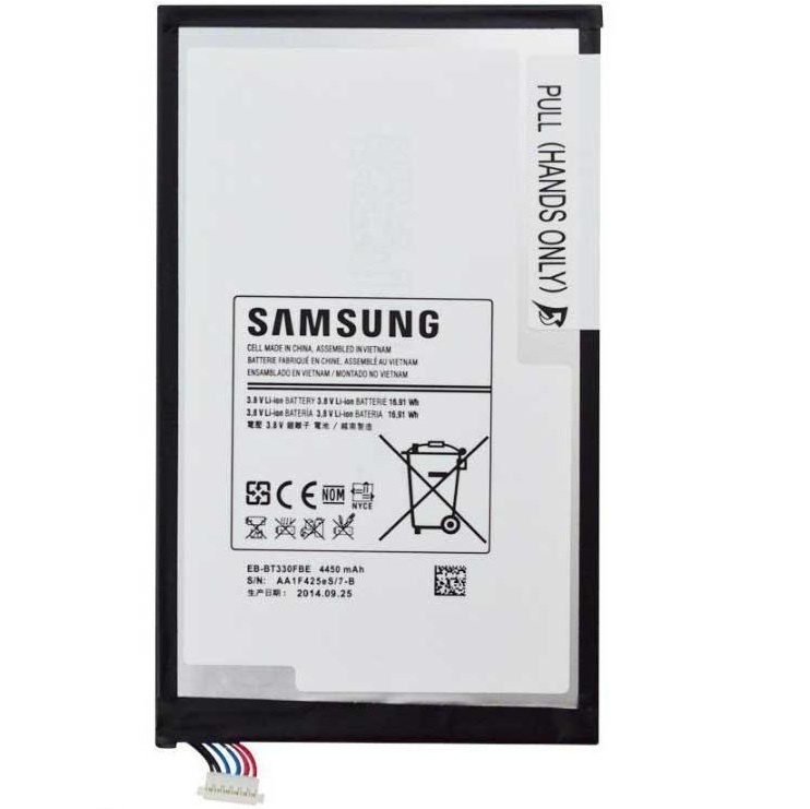 Аккумулятор для Samsung Galaxy Tab 4 8.0, T330, T331 3G, T335 LTE, EB-BT330FBU 4450mAh - 544826