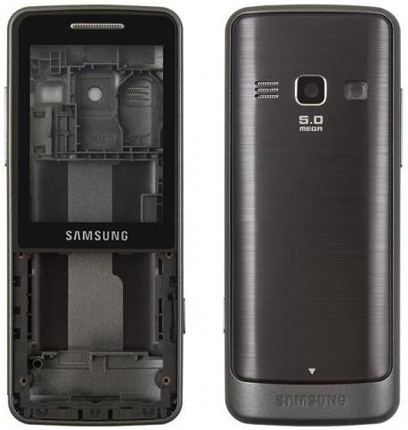 Корпус Samsung S5610 серый - 535143