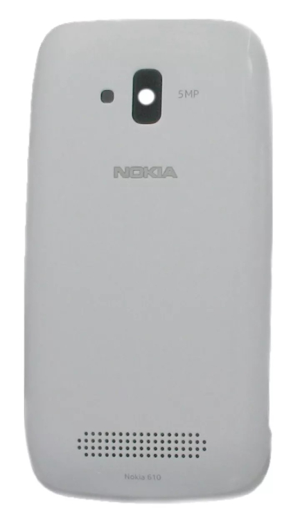 Задняя крышка Nokia 610 белый оригинал - 538543