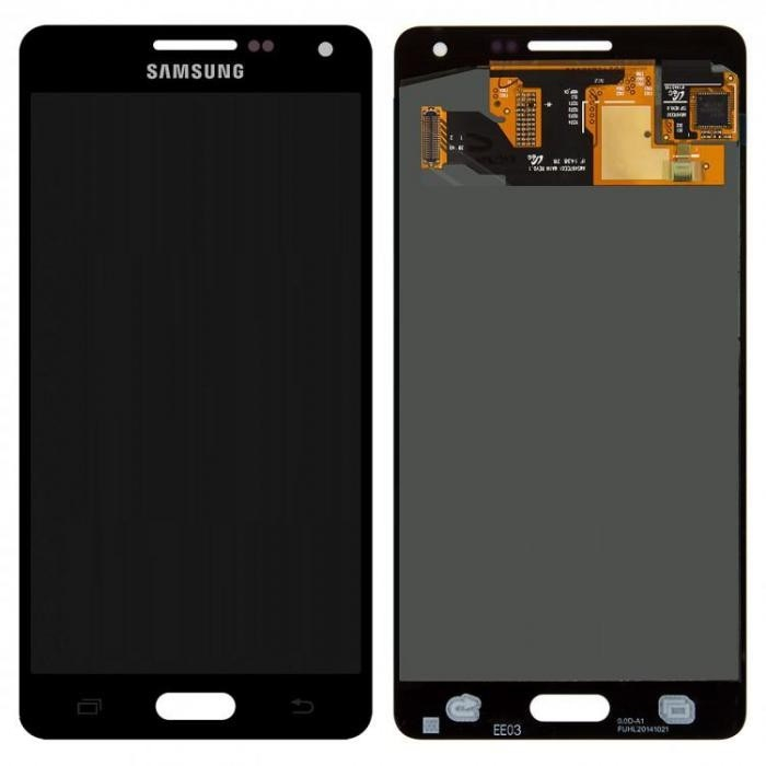 Дисплей для Samsung A500F Galaxy A5, A500FU, A500H с сенсором черный (Oled) - 544927