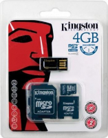 Kingston 4 GB microSDHC class 4 Multi-Kit MBLY4G24GB