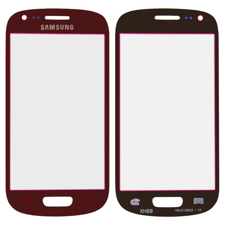 Стекло дисплея для ремонта Samsung i8190 Galaxy S3 mini Red - 541298