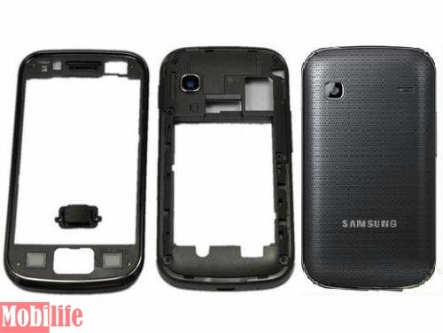 Корпус для Samsung S5660 Galaxy Gio Черный - 515083