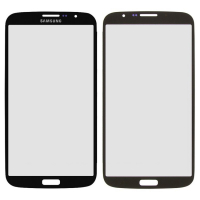 Стекло дисплея для ремонта Samsung i9200, i9205 Galaxy Mega 6.3 Черный