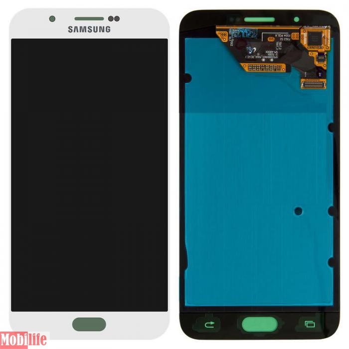 Дисплей для Samsung A800F Dual Galaxy A8 с сенсором белый - 547217