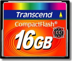Карта памяти Transcend 16 Gb Compact Flash 133x