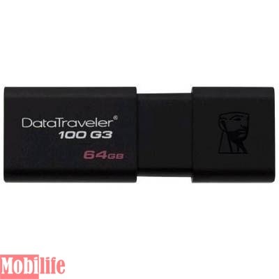 USB флешка Kingston 64 Gb DataTraveler G3 (DT100G3/64GB) - 536152