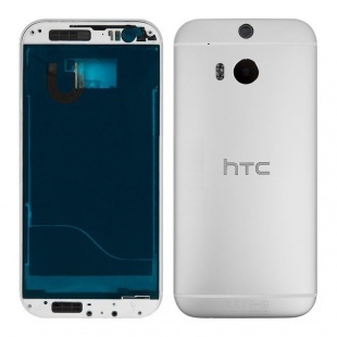 Задняя крышка HTC One M8 серебристый - 546330