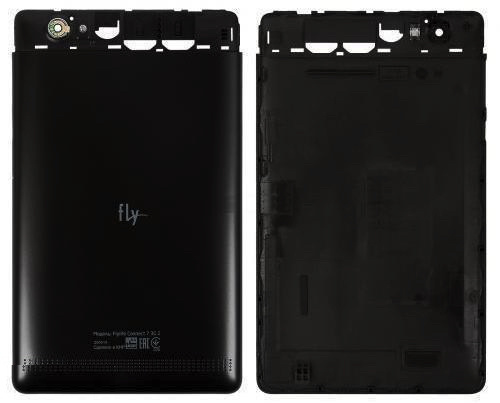 Задняя панель корпуса Fly Flylife Connect 7 3G 2 черная оригинал - 544082