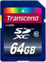 Карта памяти Transcend 64 Gb SDXC class 10