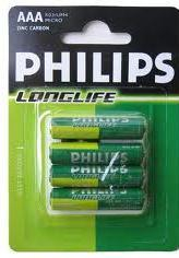 Philips R03-P4/bl LongLife  - 