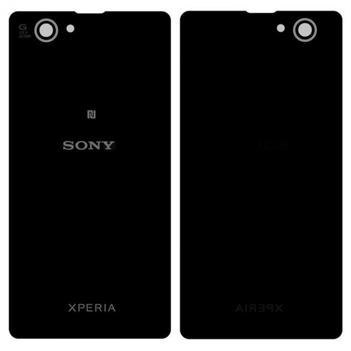 Задняя крышка Sony Xperia Z1 Compact D5503 Черный - 543884