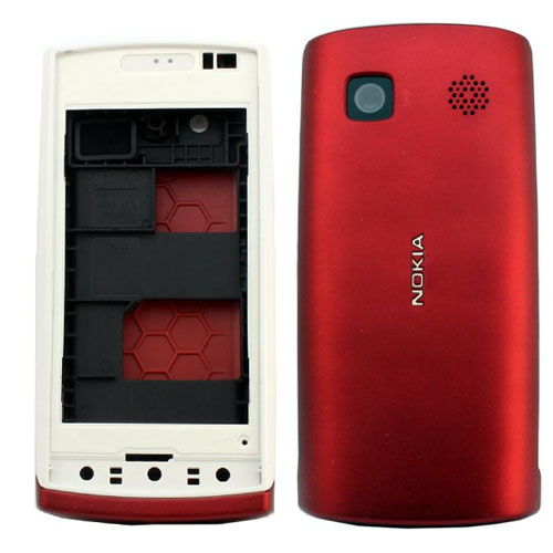Корпус Nokia 500 красный - 537257