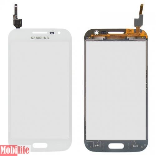 Сенсорное стекло (тачскрин) для Samsung i8582 Galaxy Core Advance белый (Оригинал)