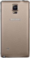 Задняя крышка Samsung N910H, N910C, N910F Galaxy Note 4 Gold