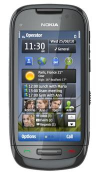 Nokia C7-00 Charcoal Black - 