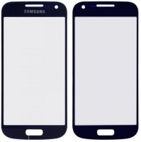 Стекло дисплея для ремонта Samsung i9190, i9195 Galaxy S4 Mini, i9192 Galaxy S4 Mini черный
