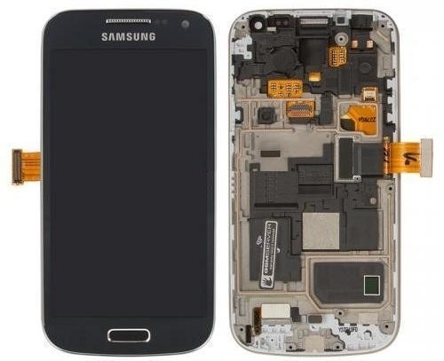 Дисплей для Samsung i9190 Galaxy S4 mini, I9192 Galaxy S4 Mini Duos с сенсором передней панелью черный - 540911
