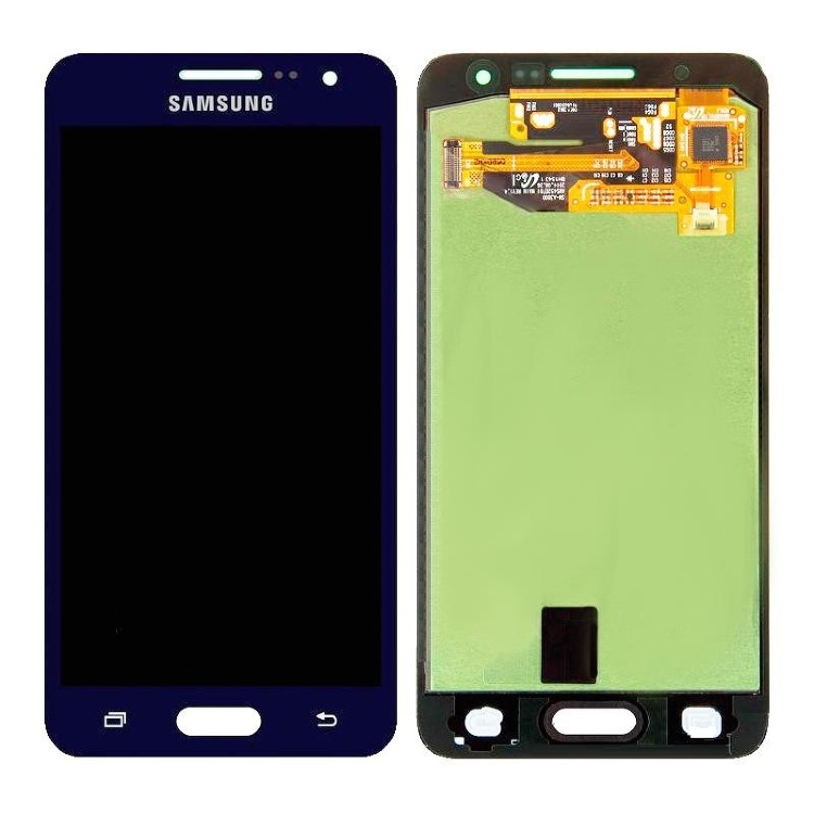 Дисплей для Samsung A300F Galaxy A3, A300FU, A300H с сенсором синий (Oled) - 546634