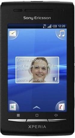Sony Ericsson E15i Xperia X8 Black Blue - 