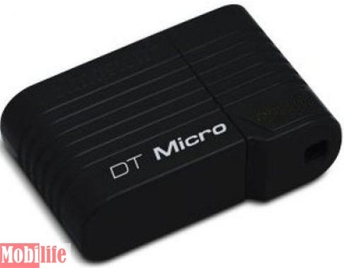 USB флешка Kingston 64 GB DataTraveler Micro Черный DTMCK/64GB - 536162