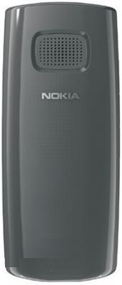 Задняя крышка Nokia X1-01 тёмно-серый оригинал - 538358