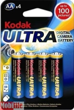 Батарейка Kodak AA LR06 Ultra Premium 4шт Цена 1шт. - 540314