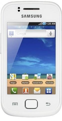 Samsung S5660 Galaxy Gio silver white - 