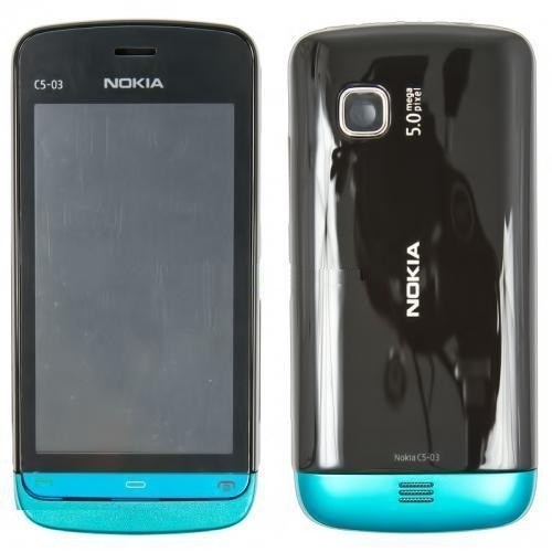 Корпус Nokia C5-03 Синий Best - 510913