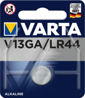 Батарейка Varta V13GA, LR44, LR1154, AG13, RW82 Alkaline ELECTRONICS 04276101401