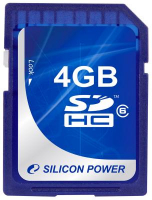 Silicon Power 4 Gb SDHC (class 2)