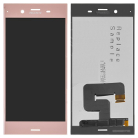 Дисплей для Sony G8341 Xperia XZ1, G8342 Xperia XZ1 Dual с сенсором Розовый